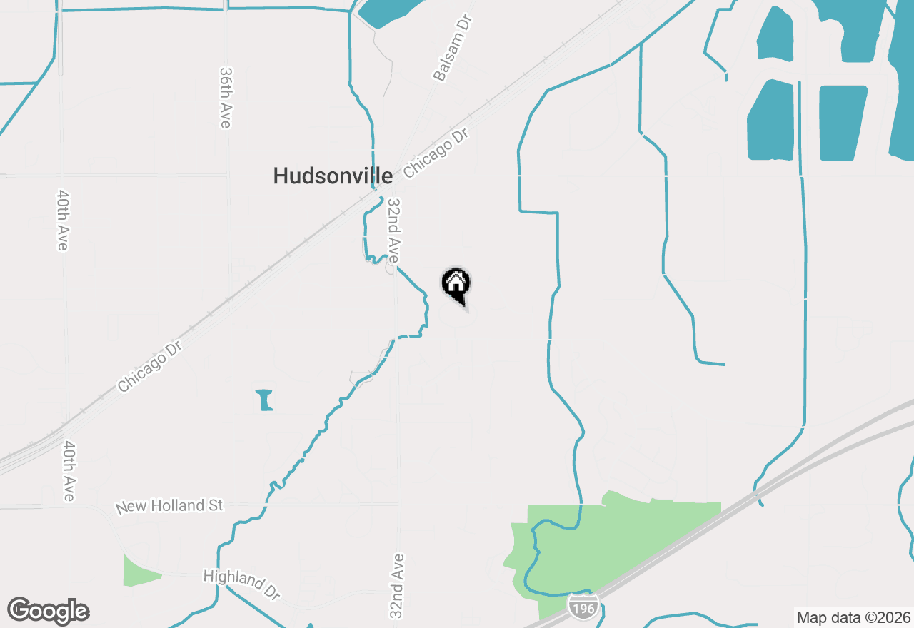 Map of 5290 Southbrook Court #46, Hudsonville, MI 49426