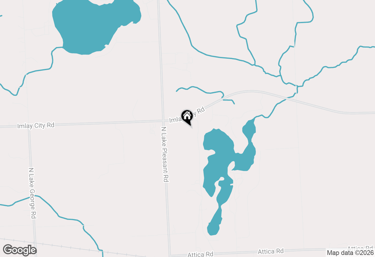 Map of 485 Elk Lake Road, Attica, MI 48412