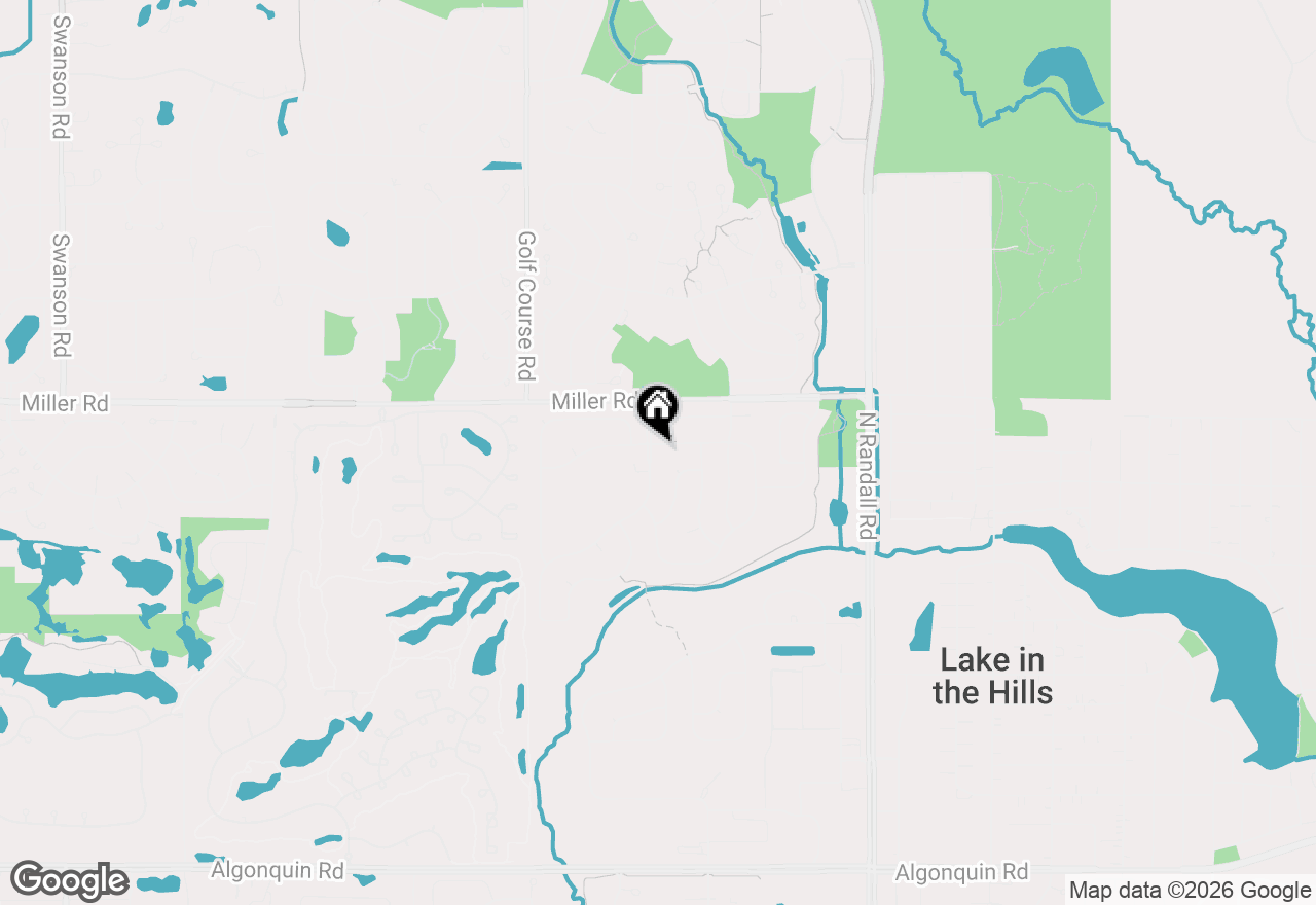 Map of 320 Starwood Pass, Lake In The Hills, IL 60156