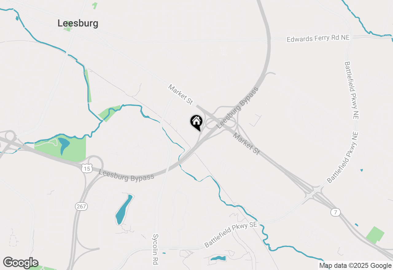 Map of 220 Hawks View Square Se, Leesburg, VA 20175