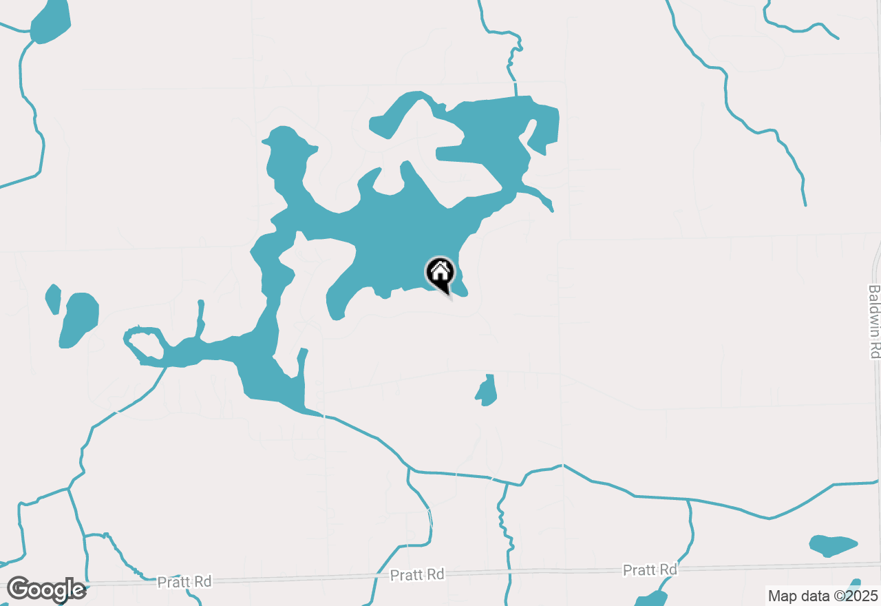 Map of 3648 Woodland Drive, Metamora, MI 48455