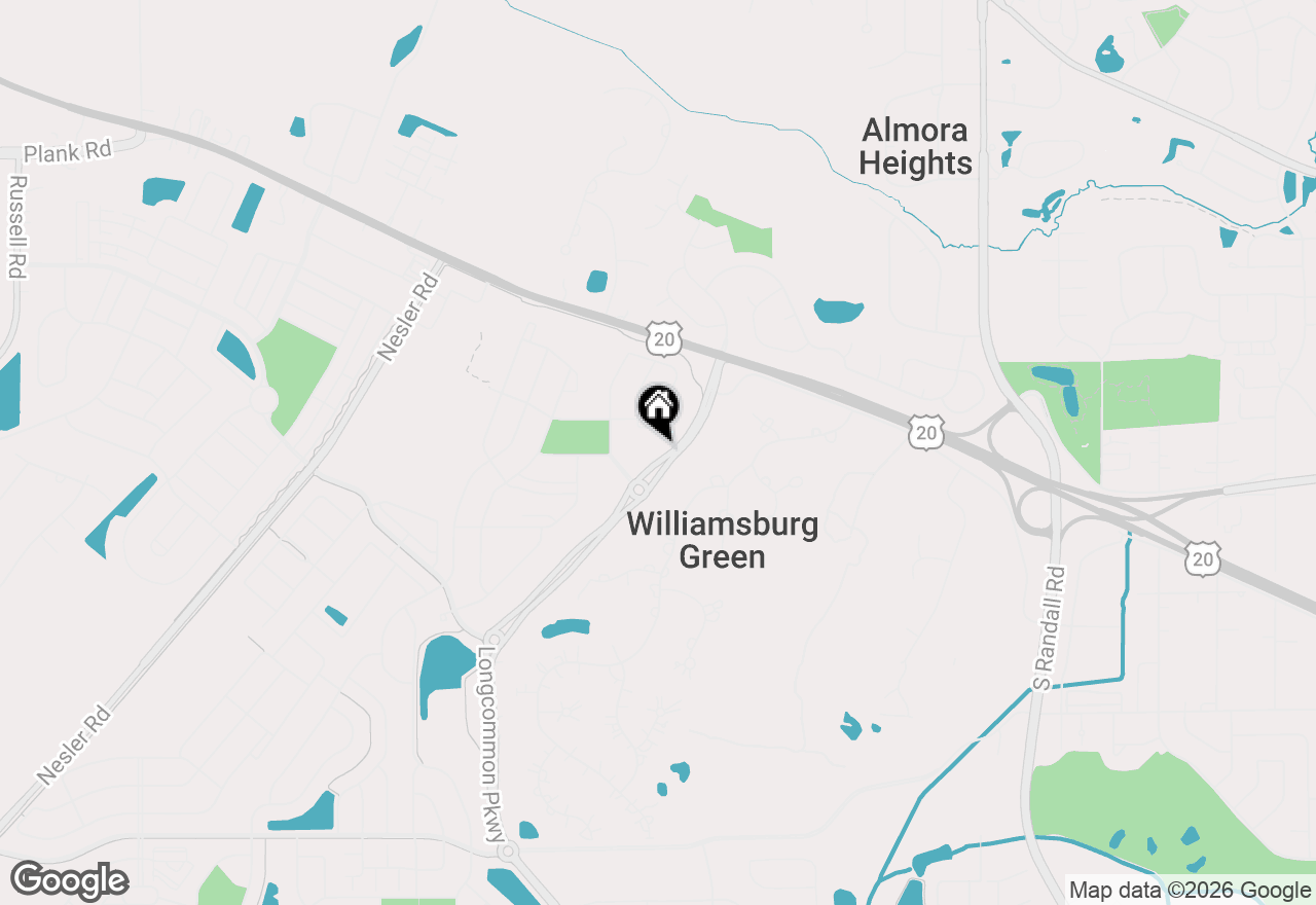 Map of 3032 Long Common Parkway, Elgin, IL 60124