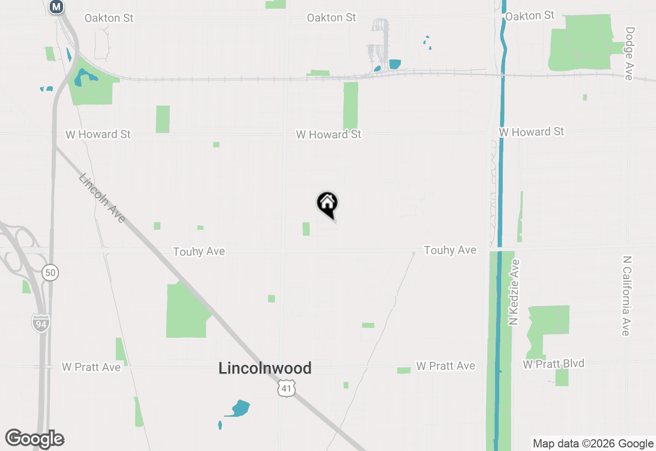 Map of 3829 W Chase Avenue, Lincolnwood, IL 60712