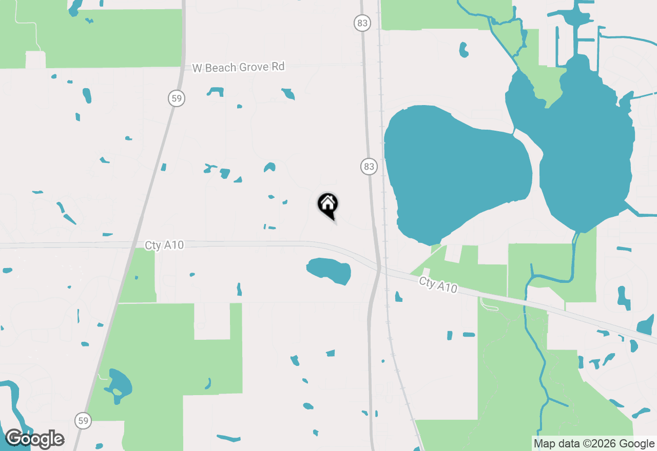 Map of 40322 N Golden Eagle Court, Antioch, IL 60002