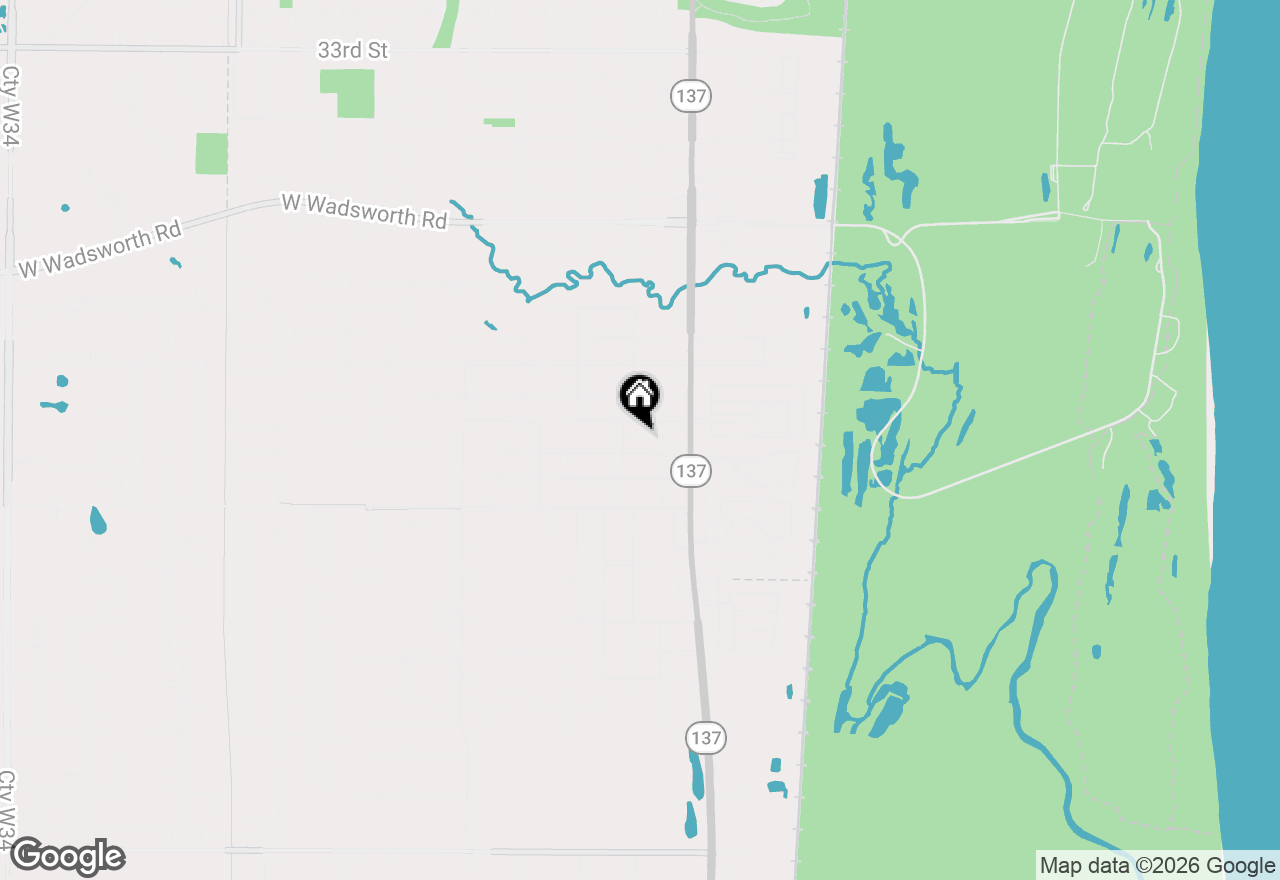 Map of 10116 W Crissy Avenue, Beach Park, IL 60099