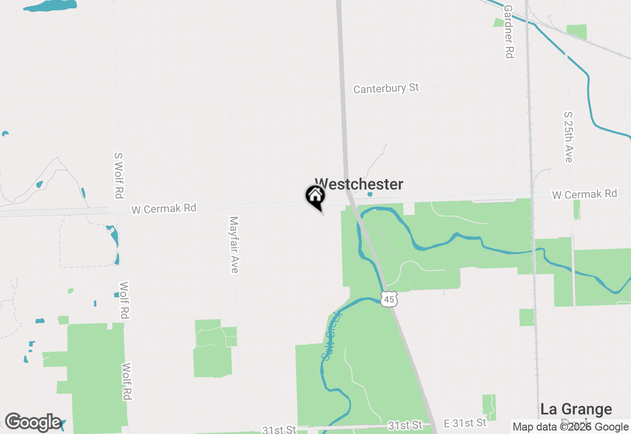 Map of 2226 Hawthorne Avenue, Westchester, IL 60154