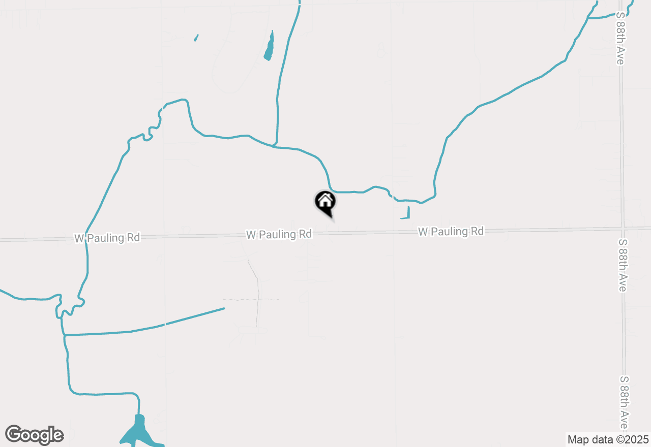 Map of 9822 W Pauling Road, Monee, IL 60449