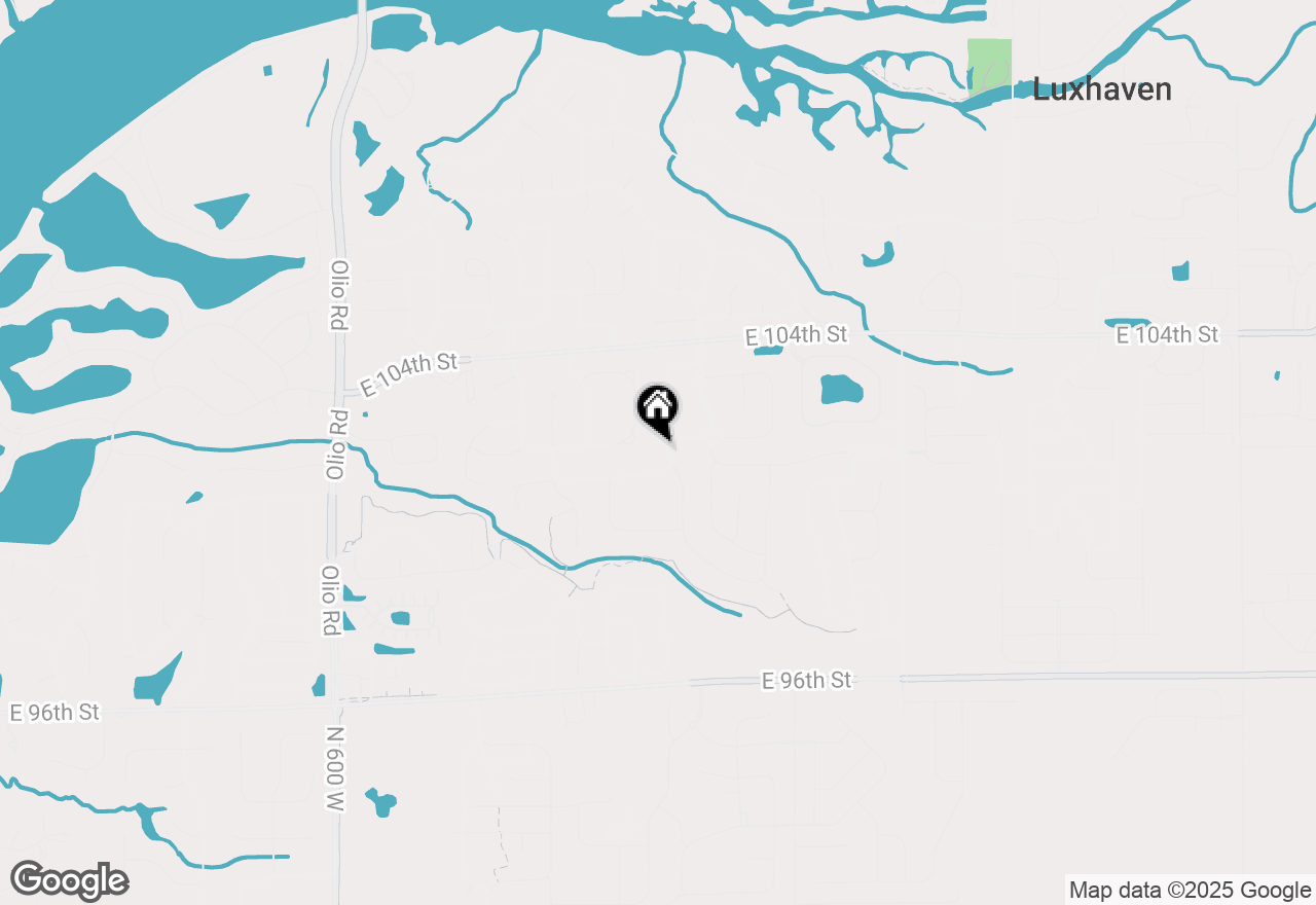 Map of 10138 Backstretch Row, Fishers, IN 46040