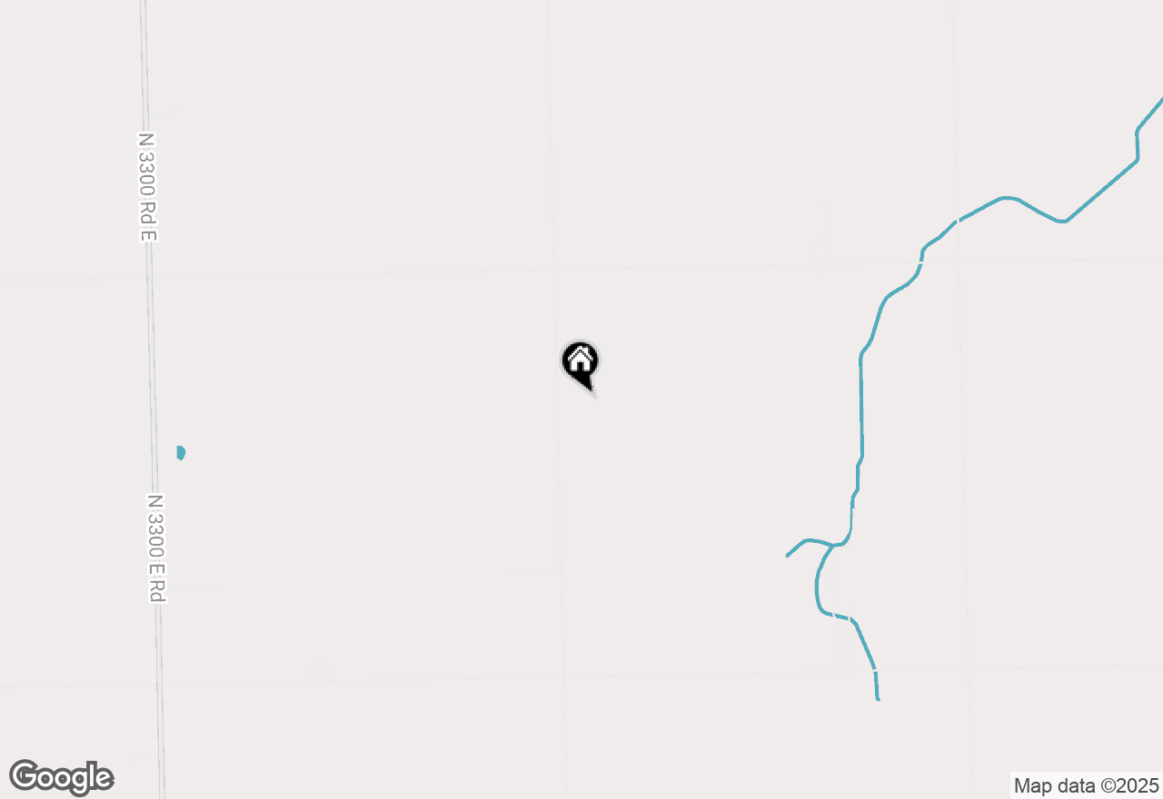 Map of 22386 N 3400 East Road, Emington, IL 60934