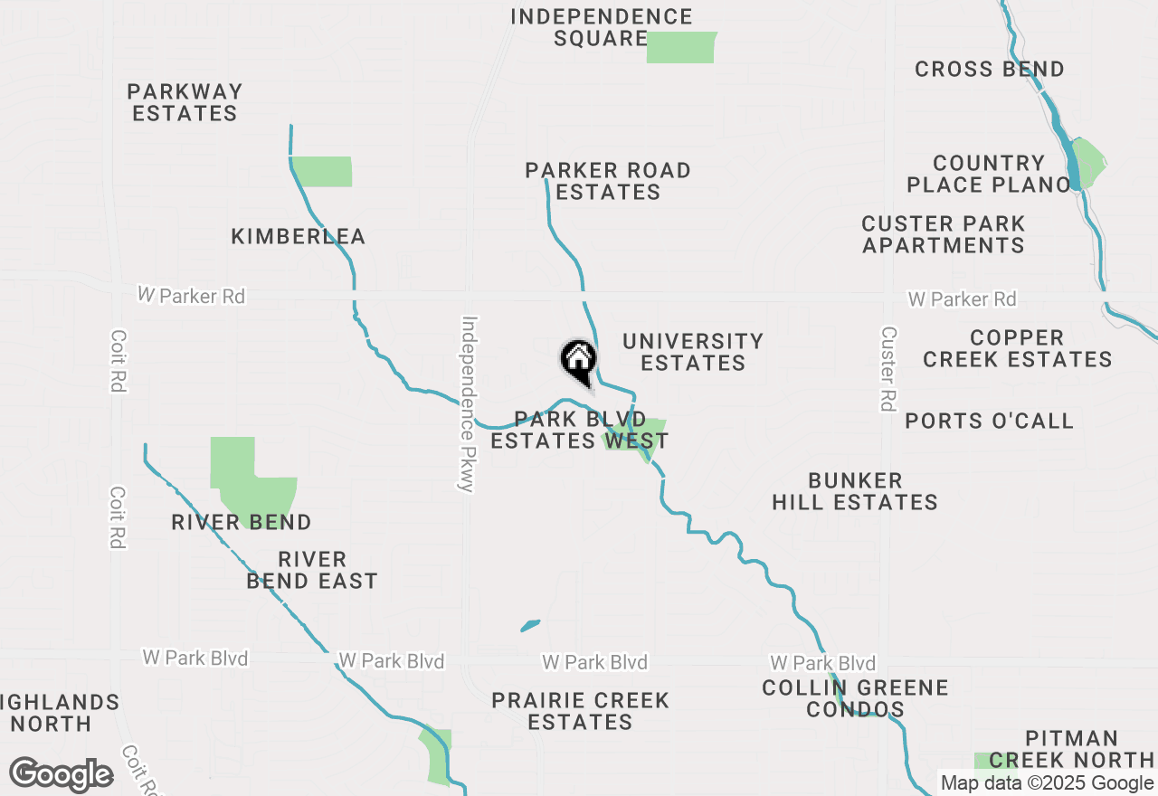 Map of 2740 Teakwood Lane, Plano, TX 75075