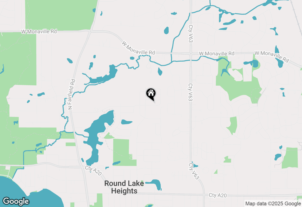 Map of 694 Chippewa Circle, Round Lake Heights, IL 60073