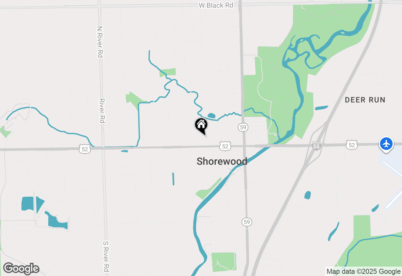 Map of 700 W Jefferson Street, Shorewood, IL 60404