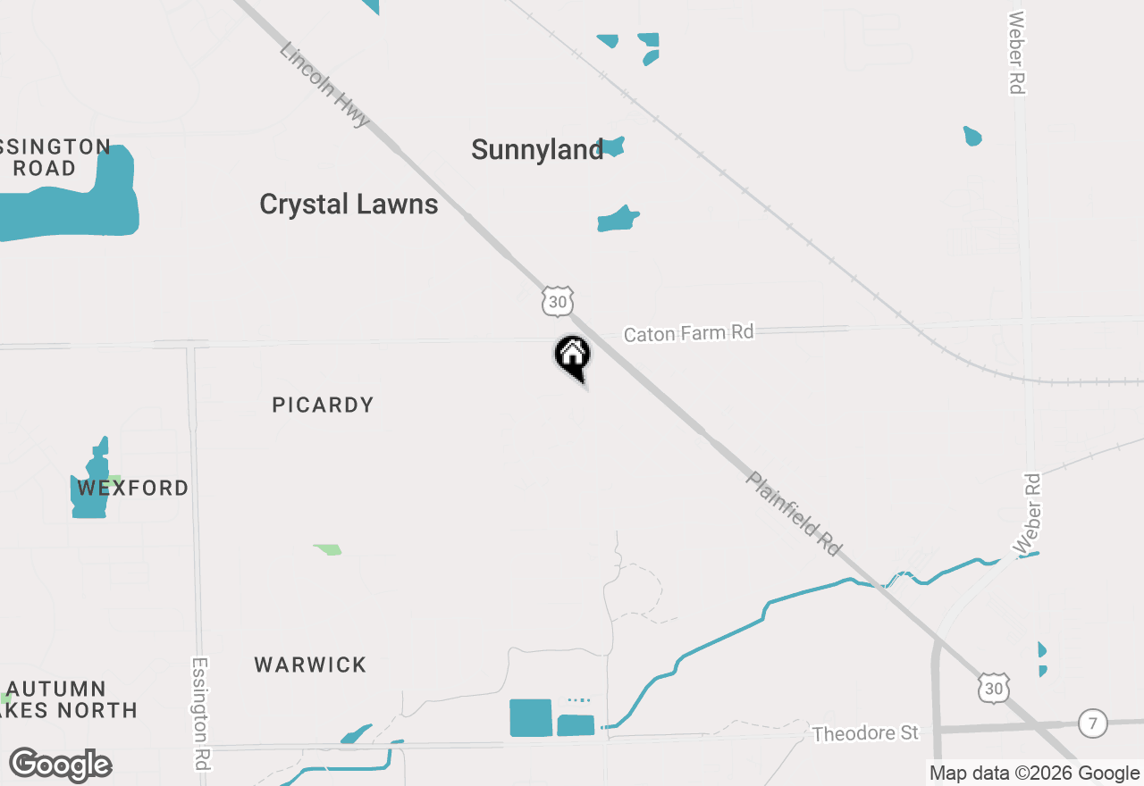 Map of 2430 Caton Crest Court, Crest Hill, IL 60403