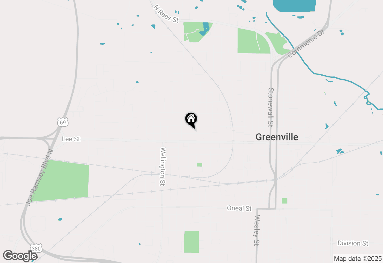 Map of 3714 Eutopia Street, Greenville, TX 75401