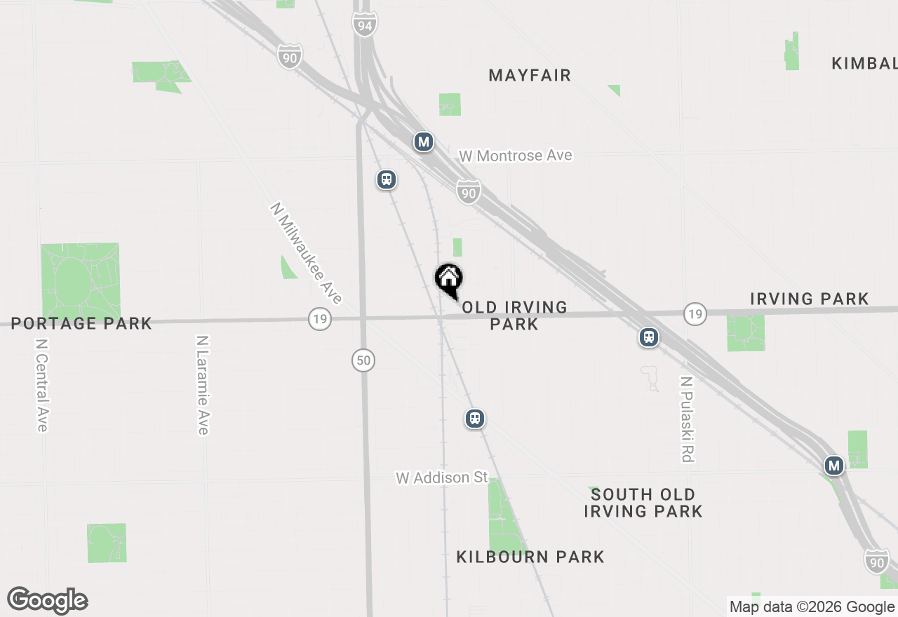Map of 4008 N Kolmar Avenue, Chicago, IL 60641