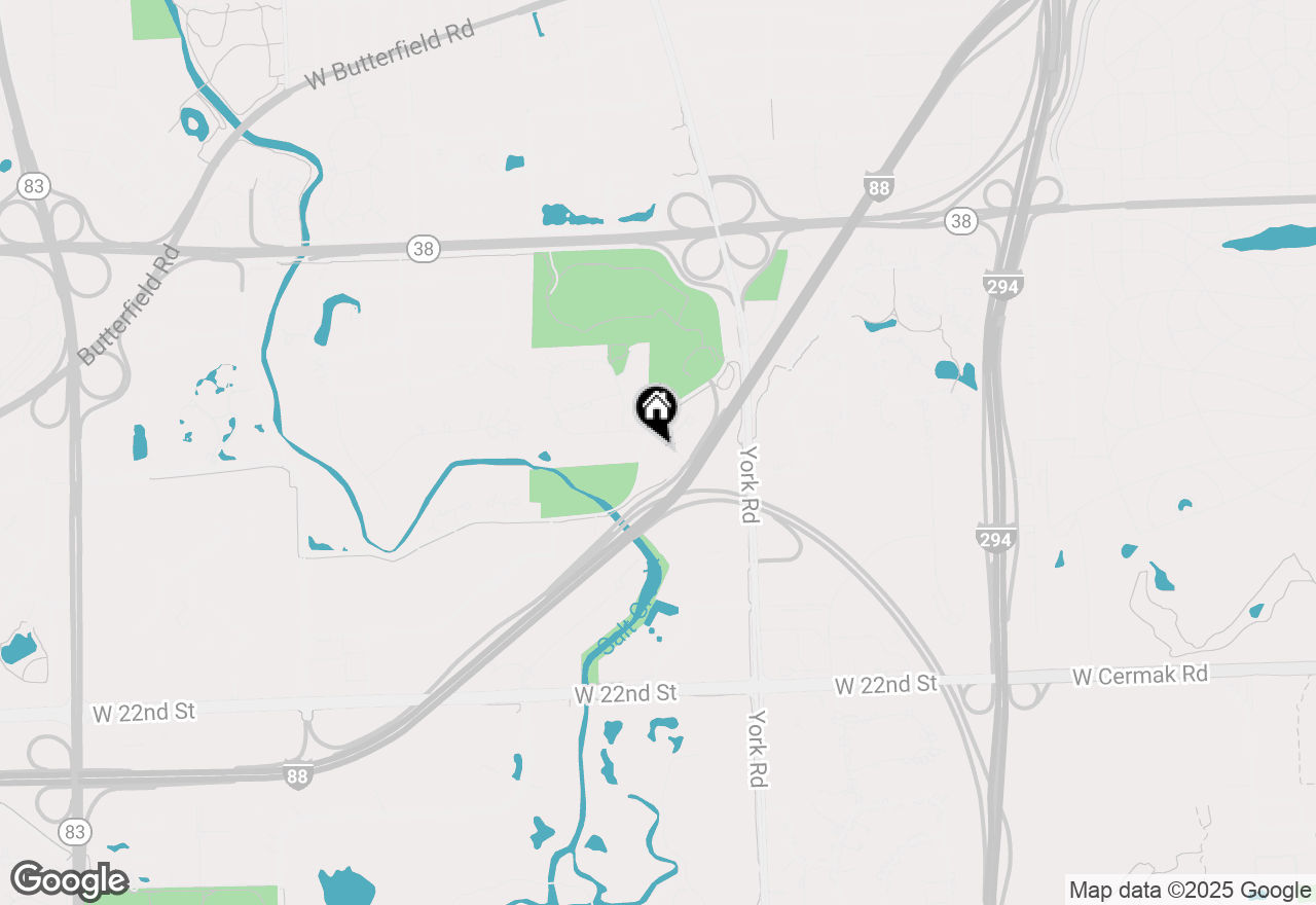 Map of 7 Yorkshire Woods (lot 7) Drive, Oak Brook, IL 60523