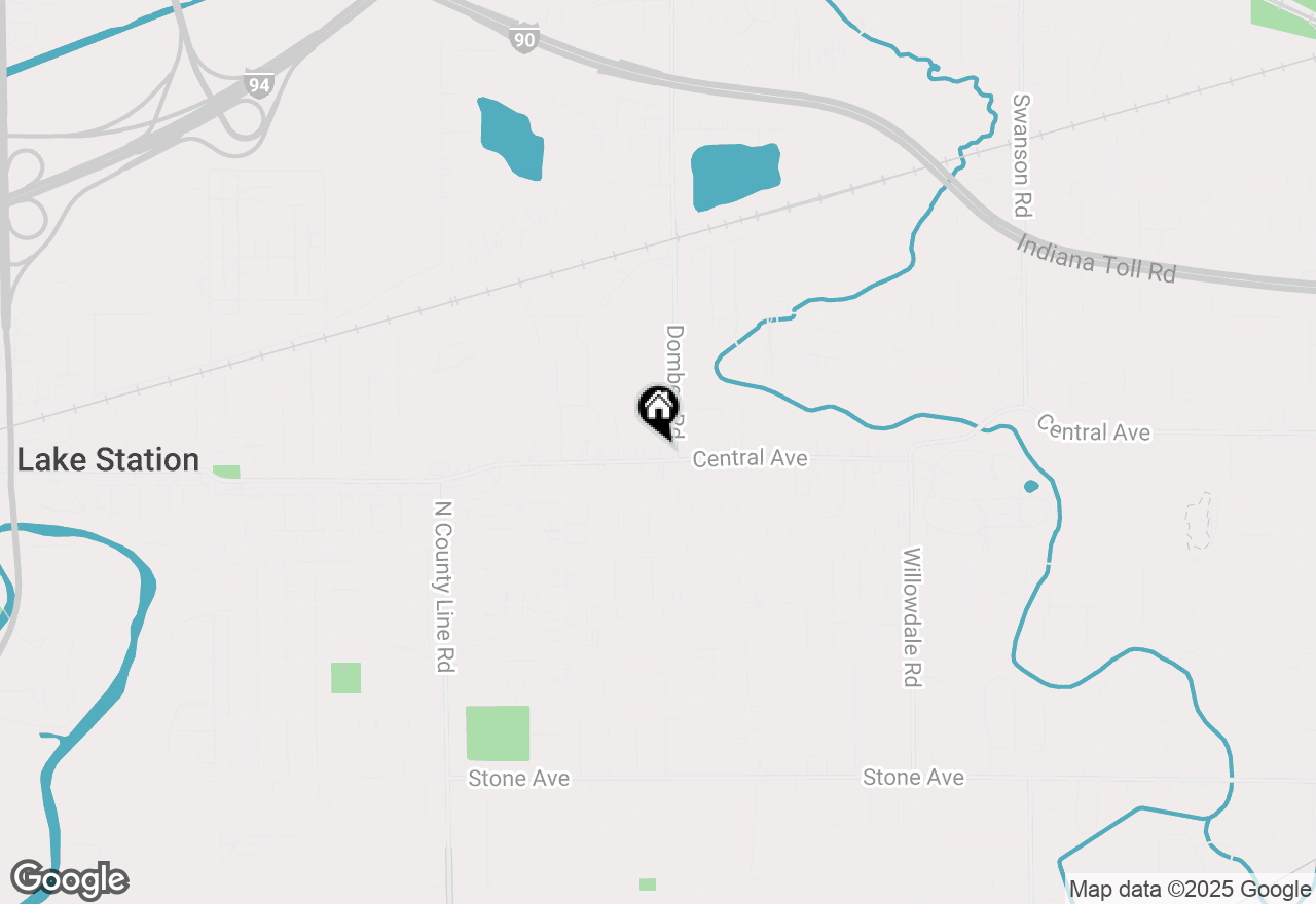 Map of 5234 Central Avenue, Portage, IN 46368