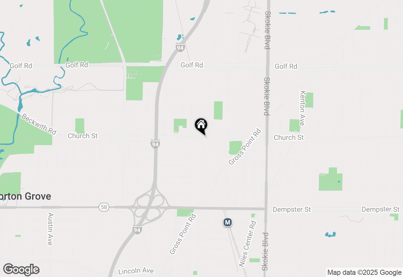 Map of 5151 Church Street, Skokie, IL 60077