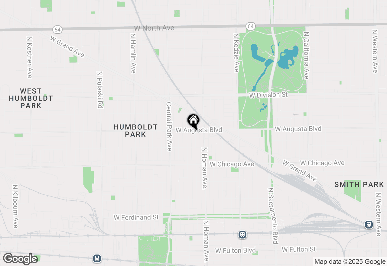 Map of 948 N Trumbull Avenue, Chicago, IL 60651