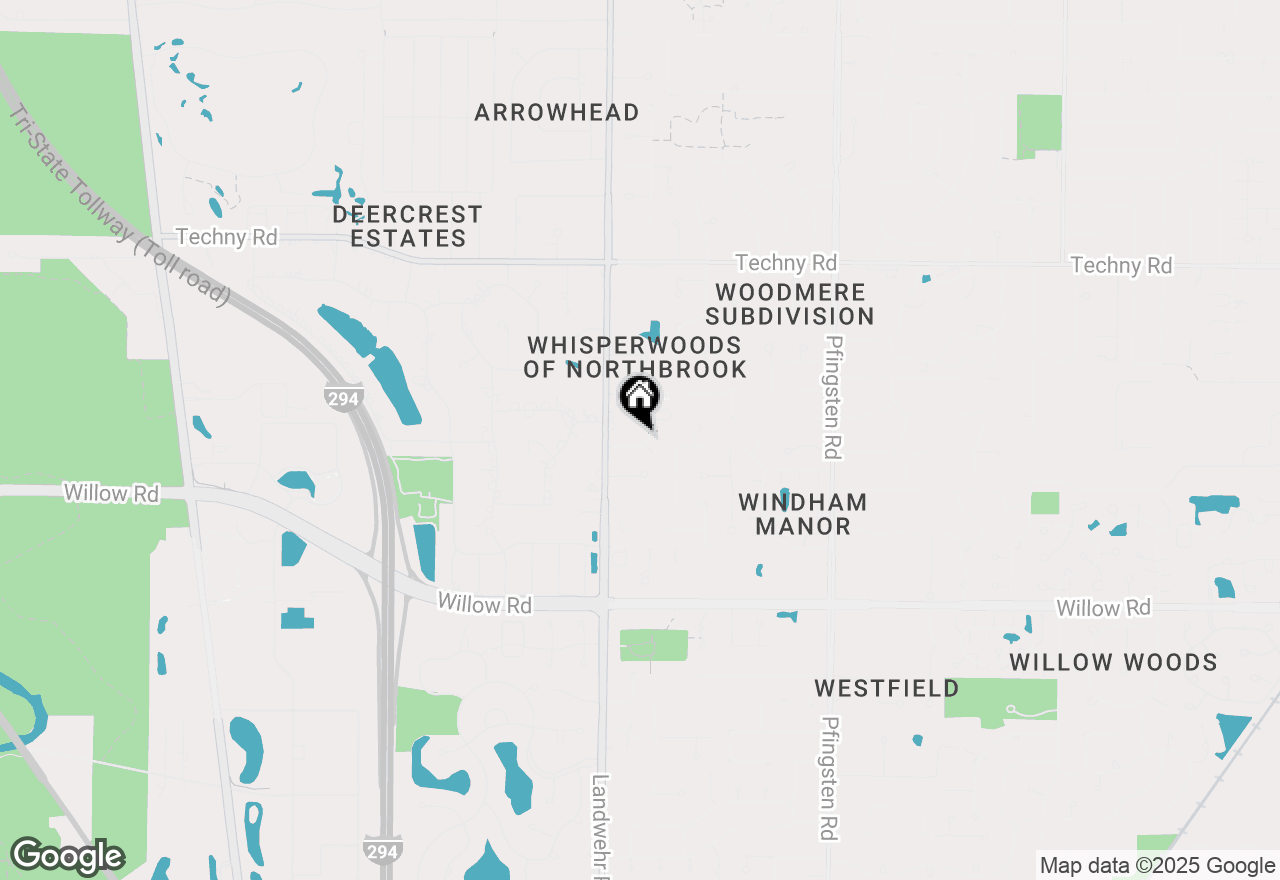 Map of 3118 Oliver Lane, Northbrook, IL 60062