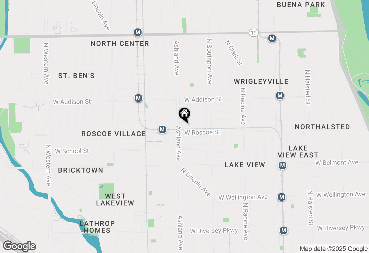 Map of (Address confidential), Chicago, Illinois 60657