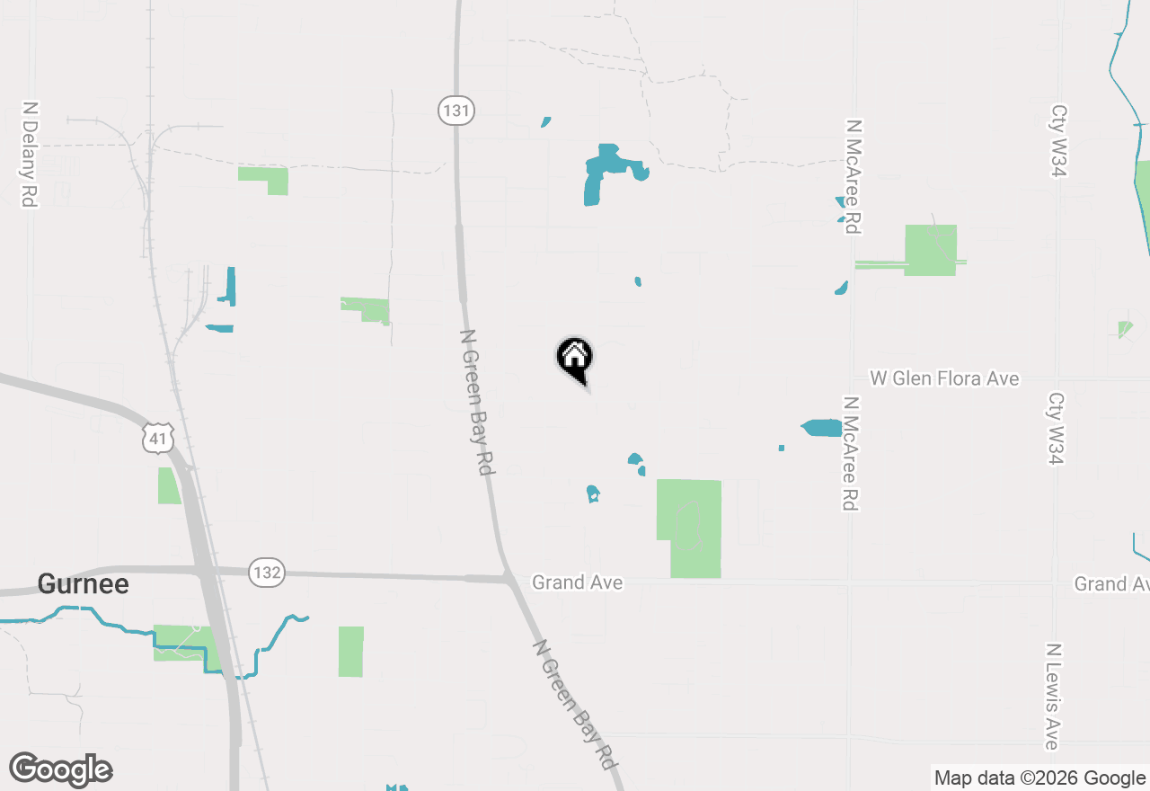 Map of 12674 W Crescent Avenue, Waukegan, IL 60085