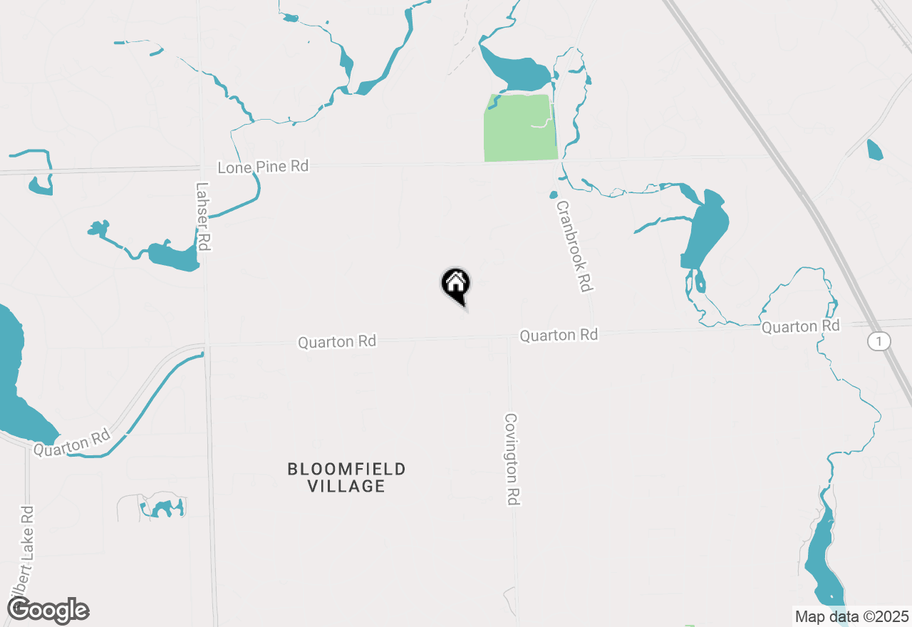 Map of 478 Dunston Road, Bloomfield Hills, MI 48304