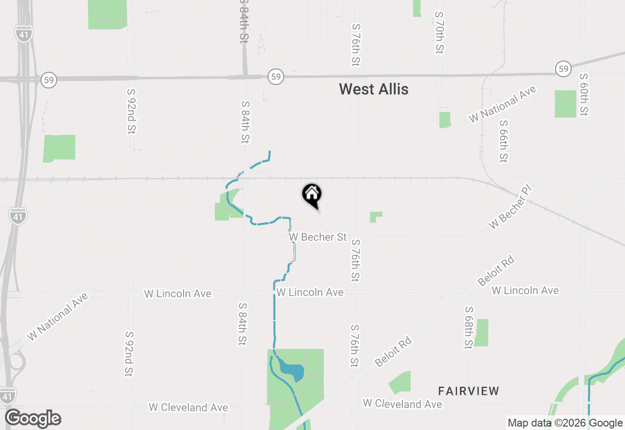 Map of 2014 S 79th St #2016, West Allis, WI 53219