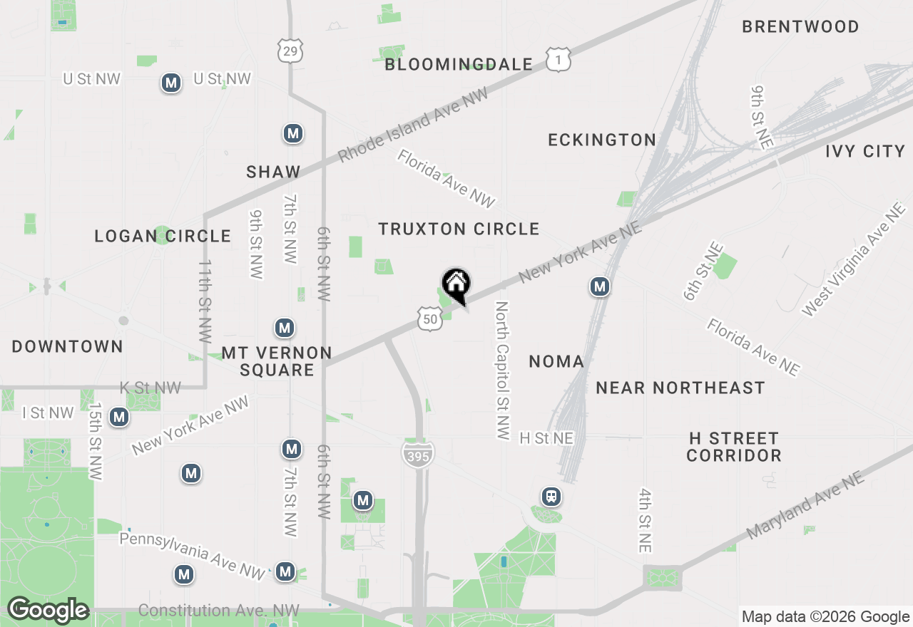 Map of 80 New York Avenue Nw #402, Washington, DC 20001