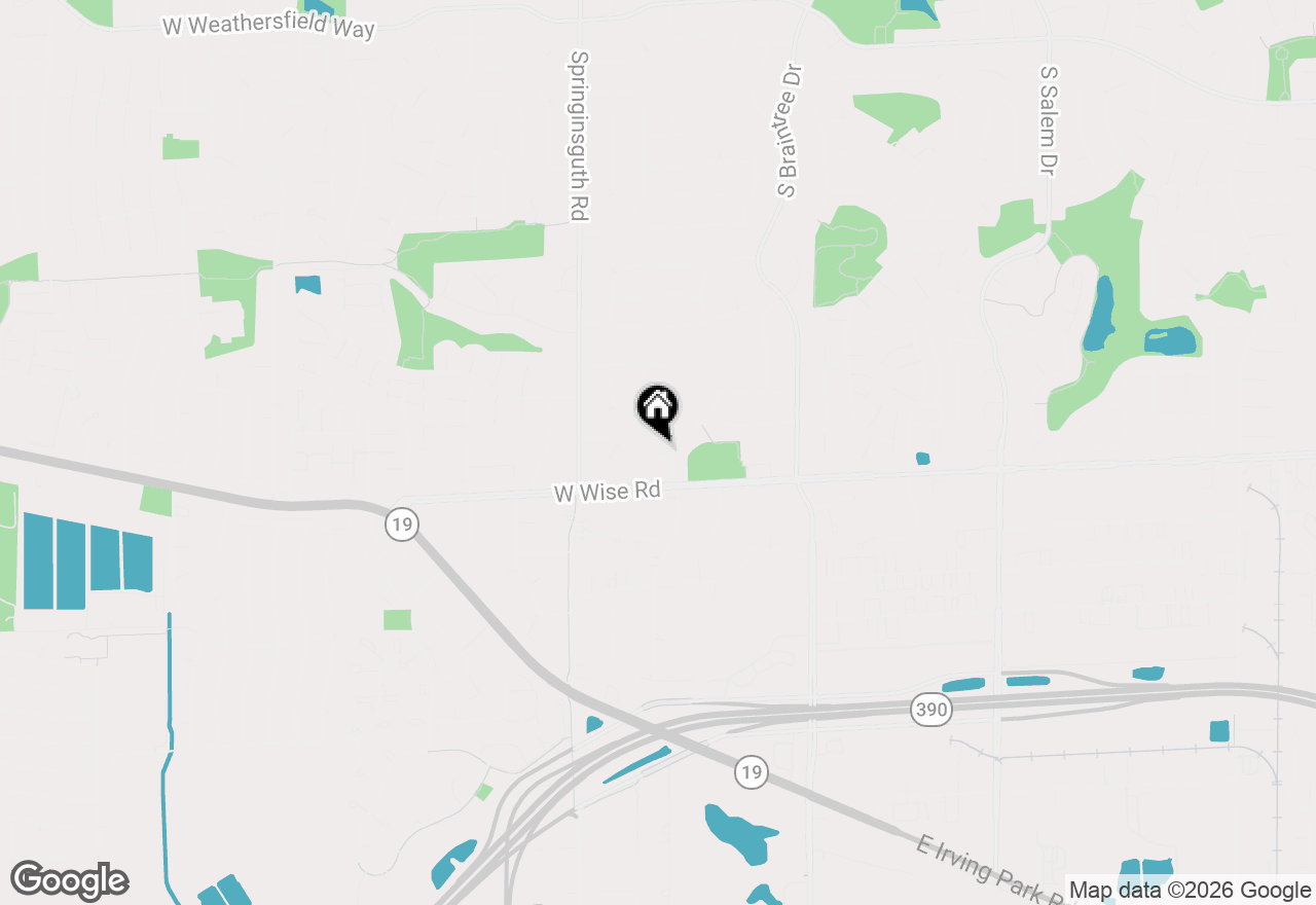 Map of 1424 Bates Lane, Schaumburg, IL 60193