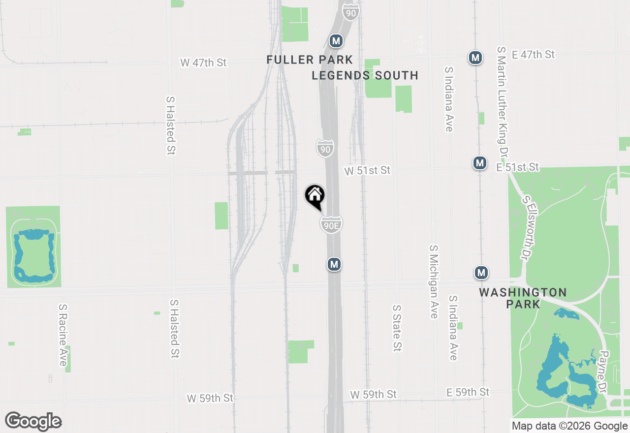Map of 5237 S Princeton Avenue, Chicago, IL 60609