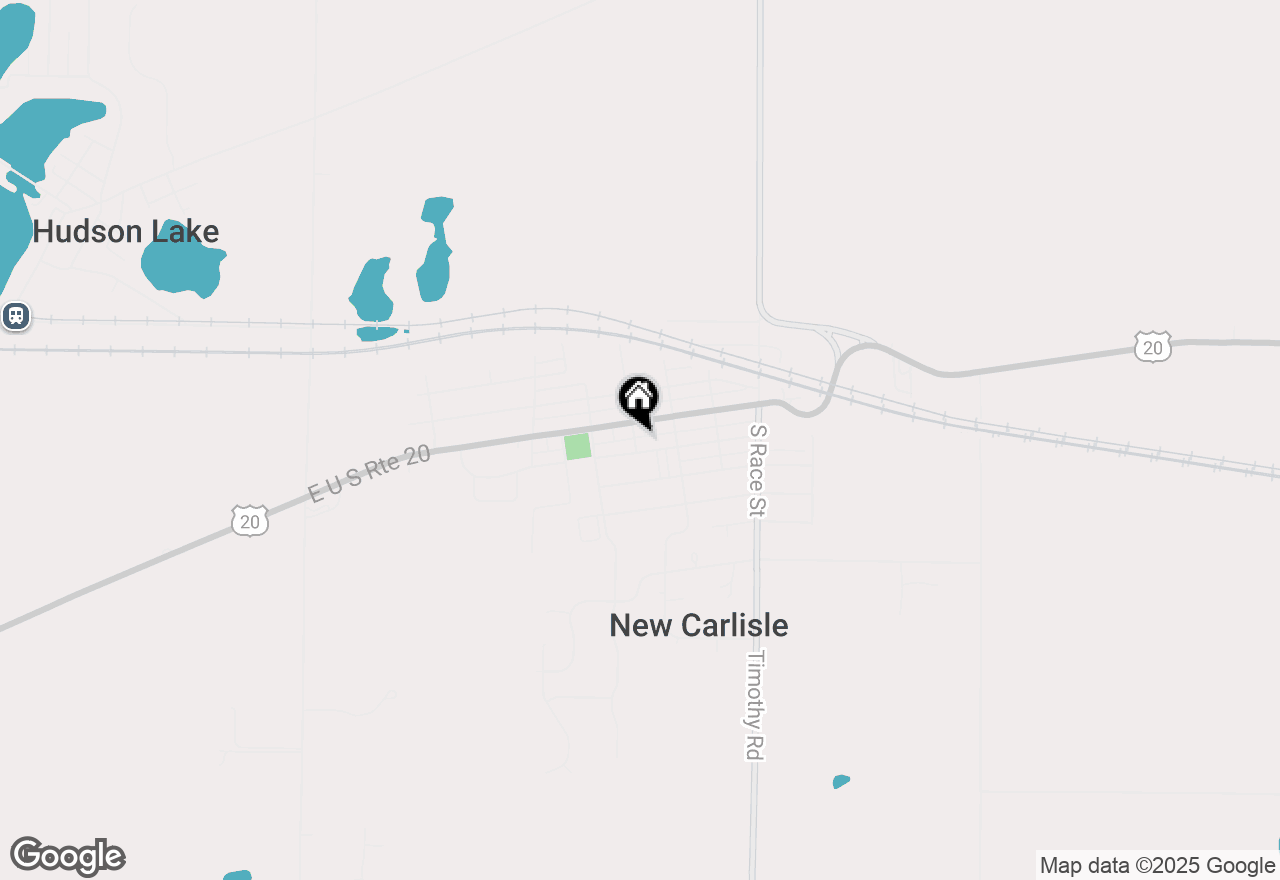 Map of 114 S Cherry Street, New Carlisle, IN 46552