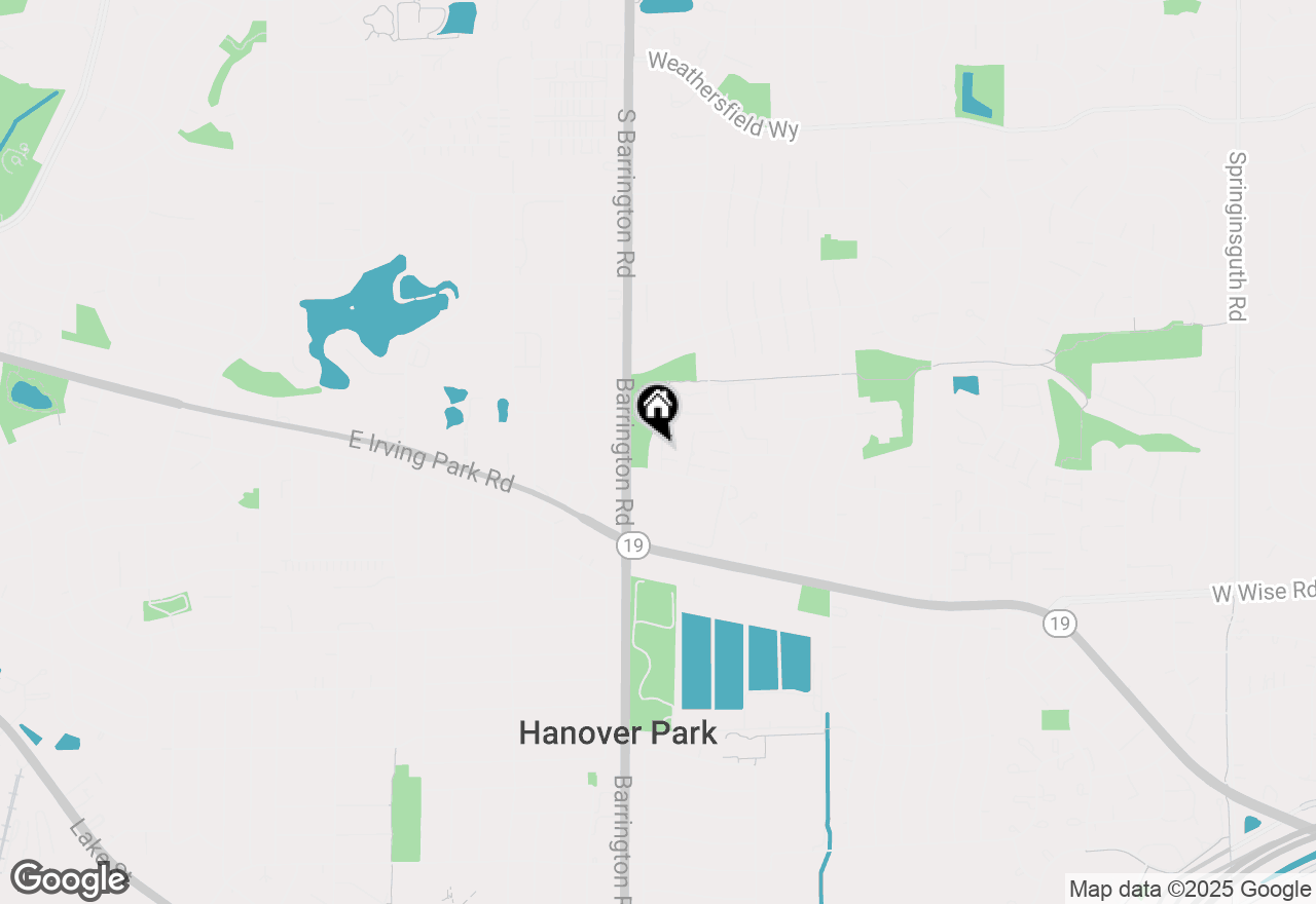 Map of 7523 Bristol Lane #F, Hanover Park, IL 60133