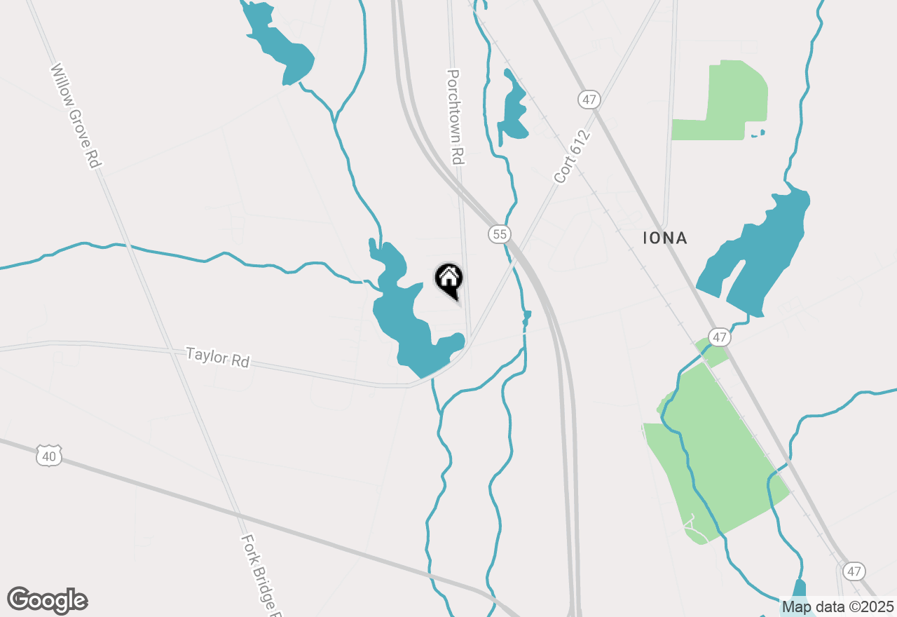Map of 30 2nd Street, Franklinville, NJ 08322