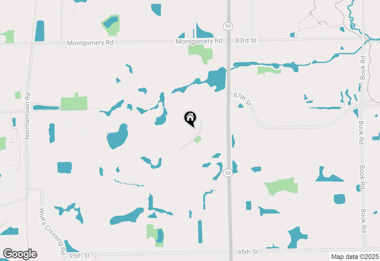 Map of 3208 Plantation Court, Naperville, IL 60564
