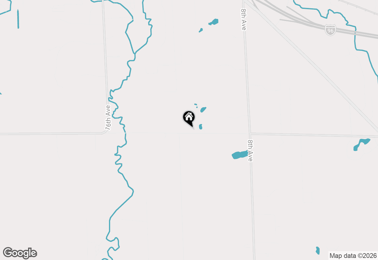 Map of 1155 Johnson Street, Marne, MI 49435