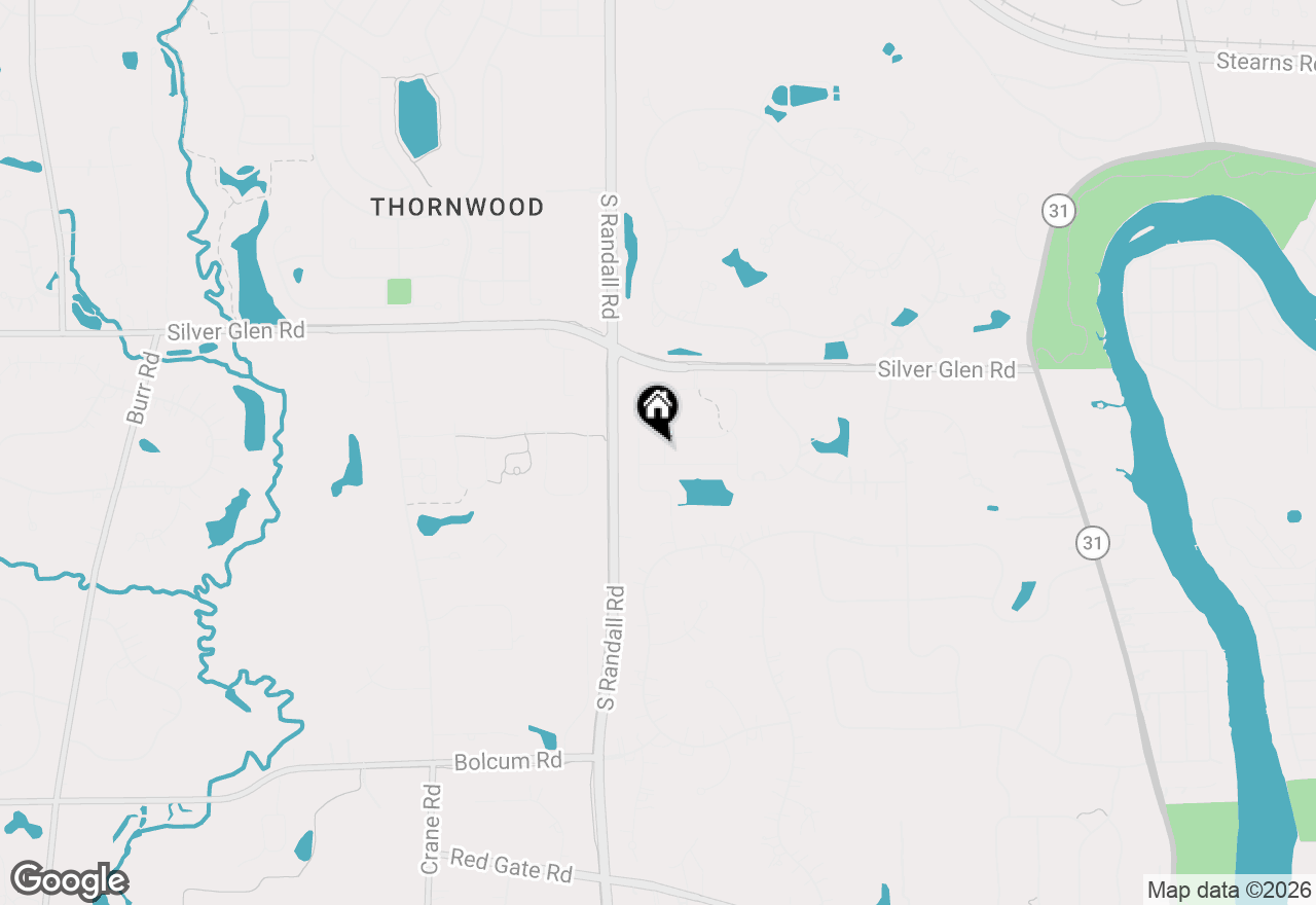 Map of 708 Rochester Lane, South Elgin, IL 60177