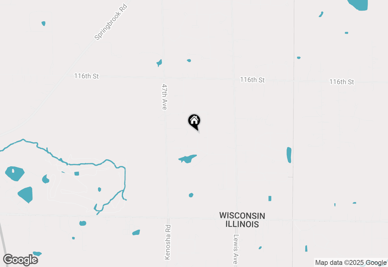 Map of 12110 44th Ave, Pleasant Prairie, WI 53158