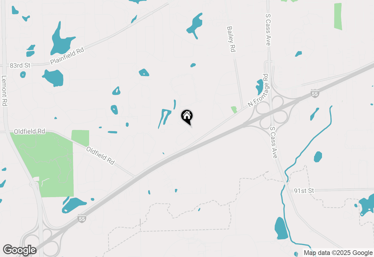 Map of 1640 Royal Oak Road #4, Darien, IL 60561