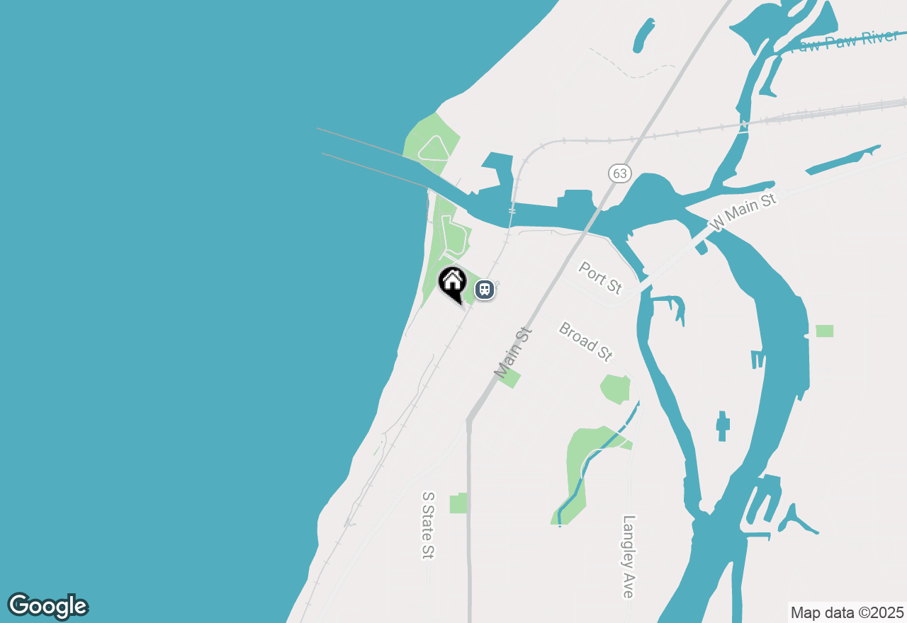 Map of 603 Lions Park Drive, St. Joseph, MI 49085