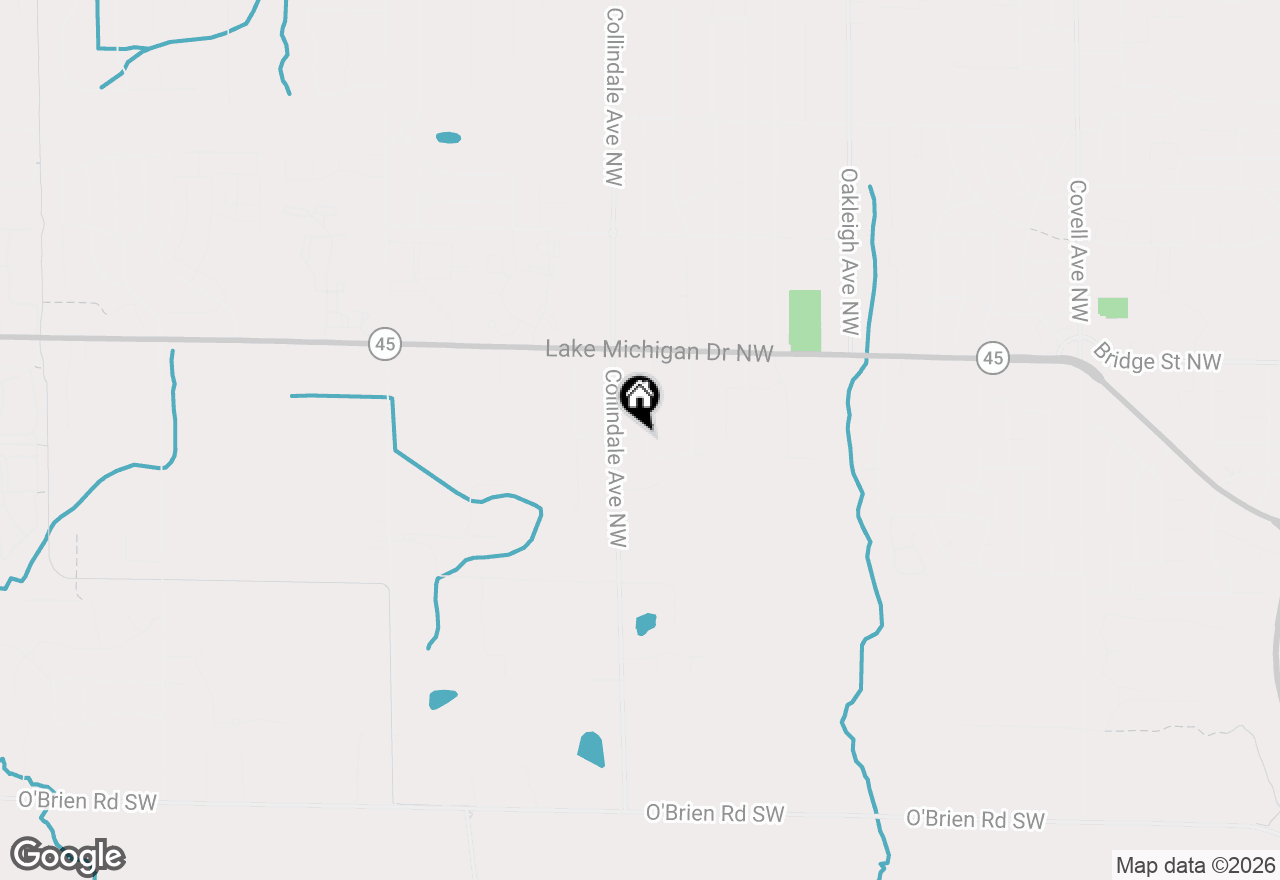 Map of 235 Olivia Court Nw, Grand Rapids, MI 49504