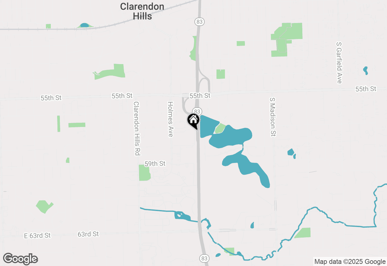 Map of 5730 Concord Lane #6, Clarendon Hills, IL 60514