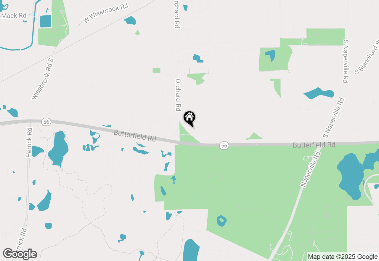 Map of 2054 Dorset Drive, Wheaton, IL 60189