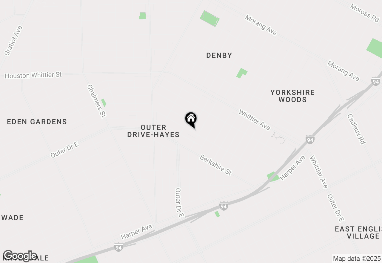 Map of 10609 Stratman Street, Detroit, MI 48224