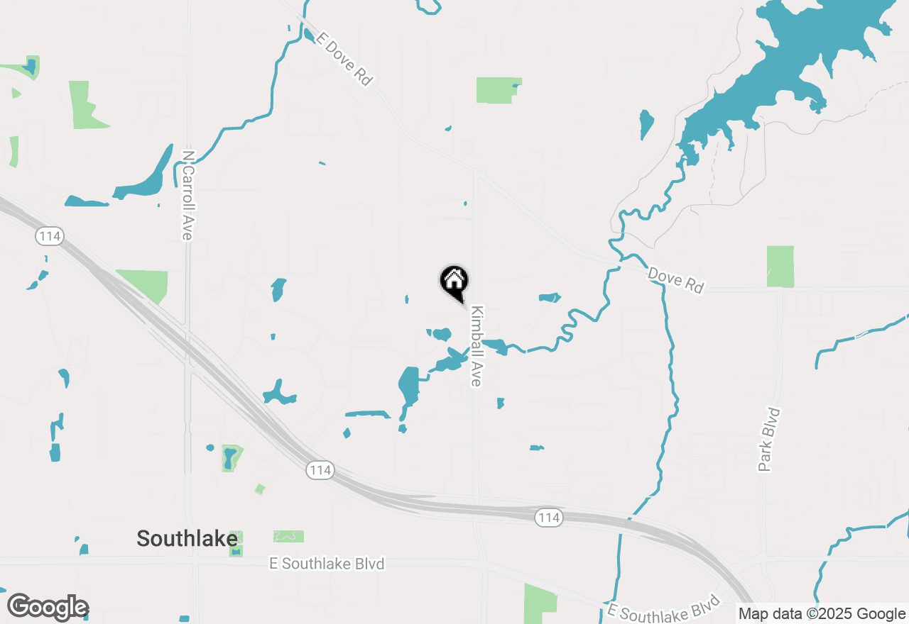 Map of 2032 Southlake Glen Drive, Southlake, TX 76092