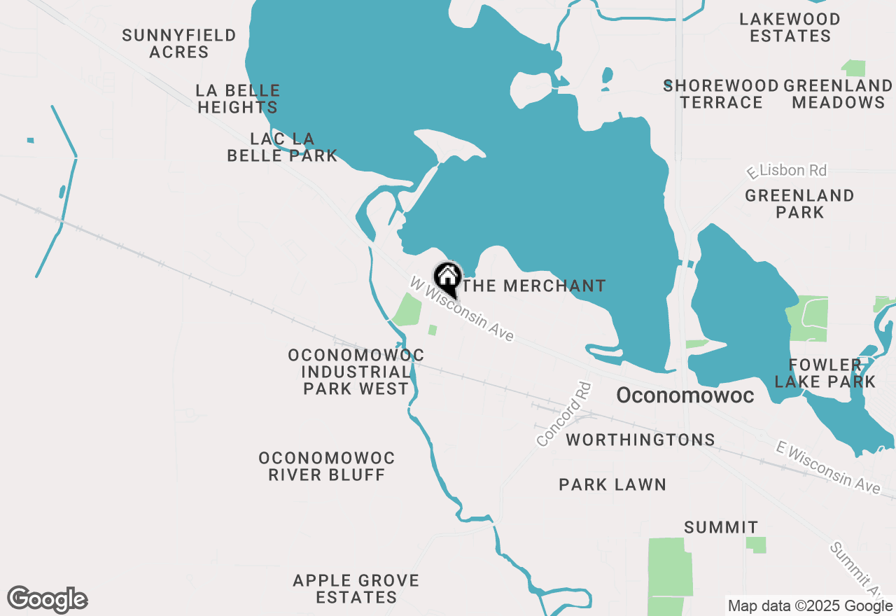 Map of 901 W Wisconsin Ave, Oconomowoc, WI 53066