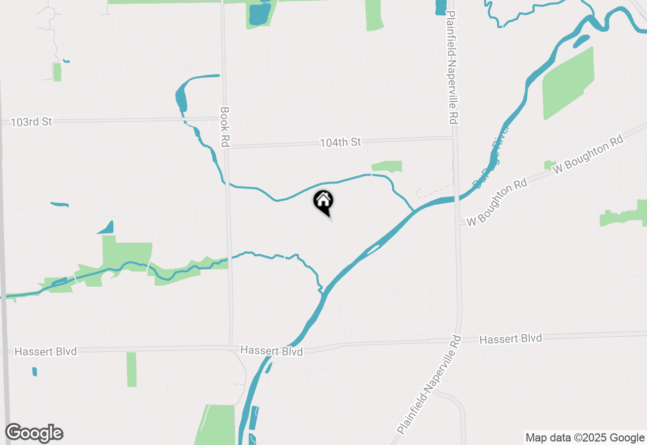 Map of 1607 Vincent Court, Naperville, IL 60564