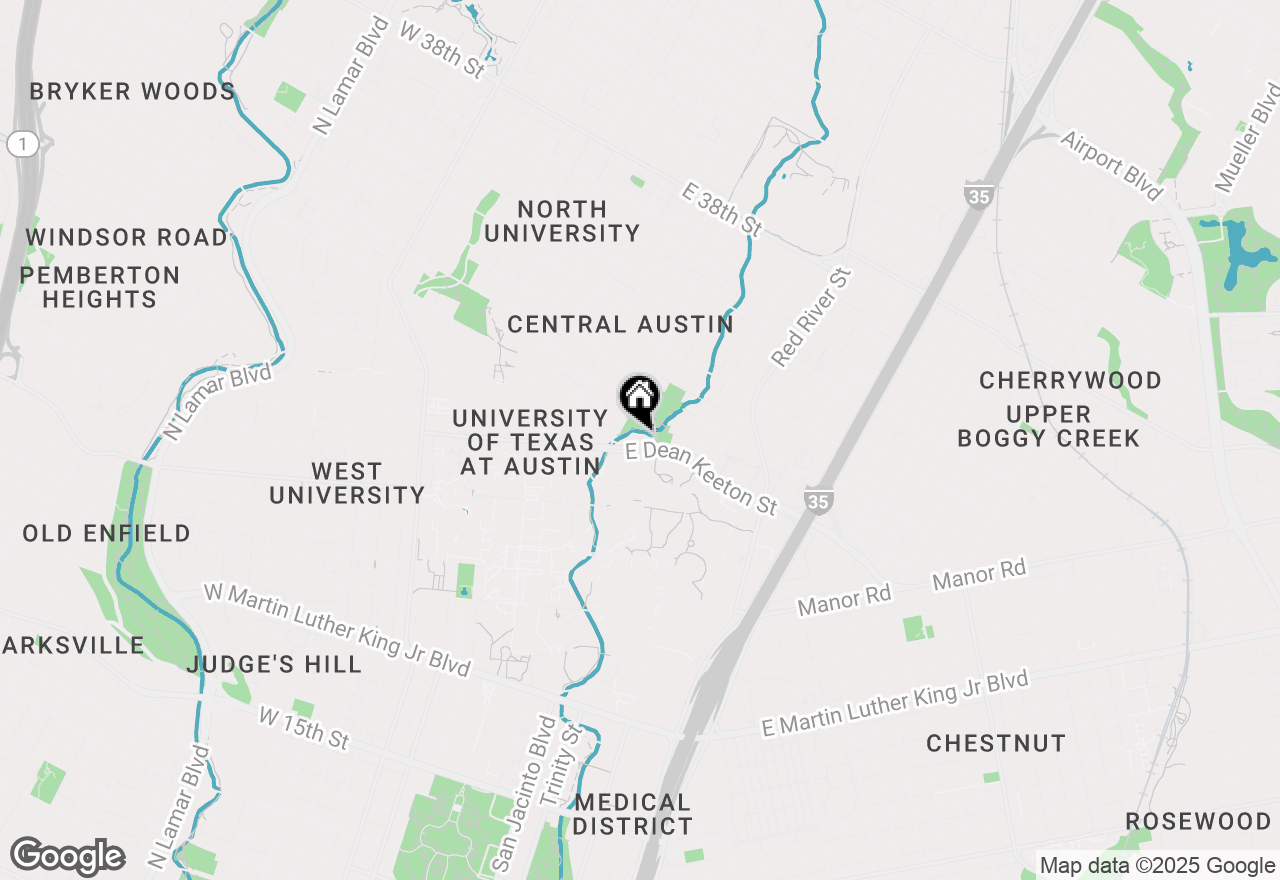 Map of 710 E Dean Keeton St #202, Austin, TX 78705