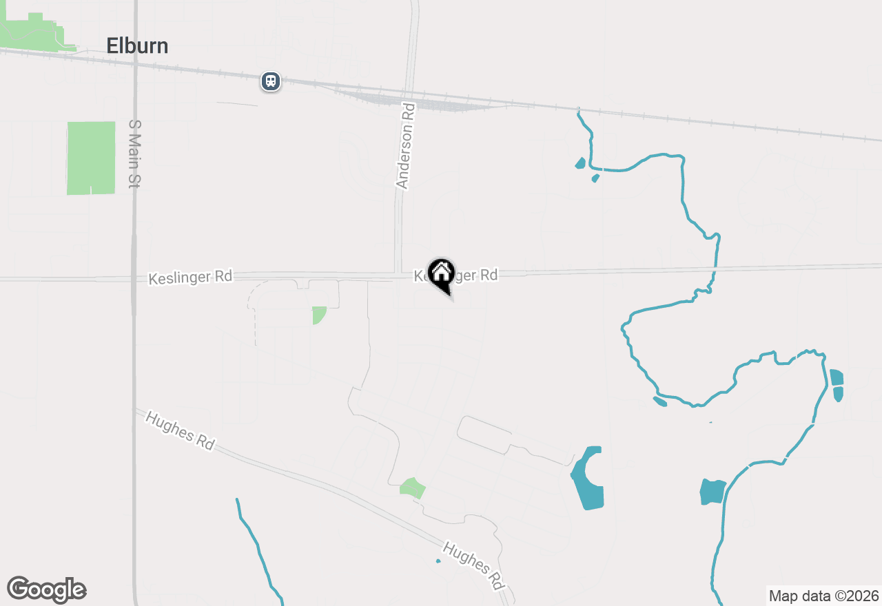 Map of 1076 Freedom Road, Elburn, IL 60119