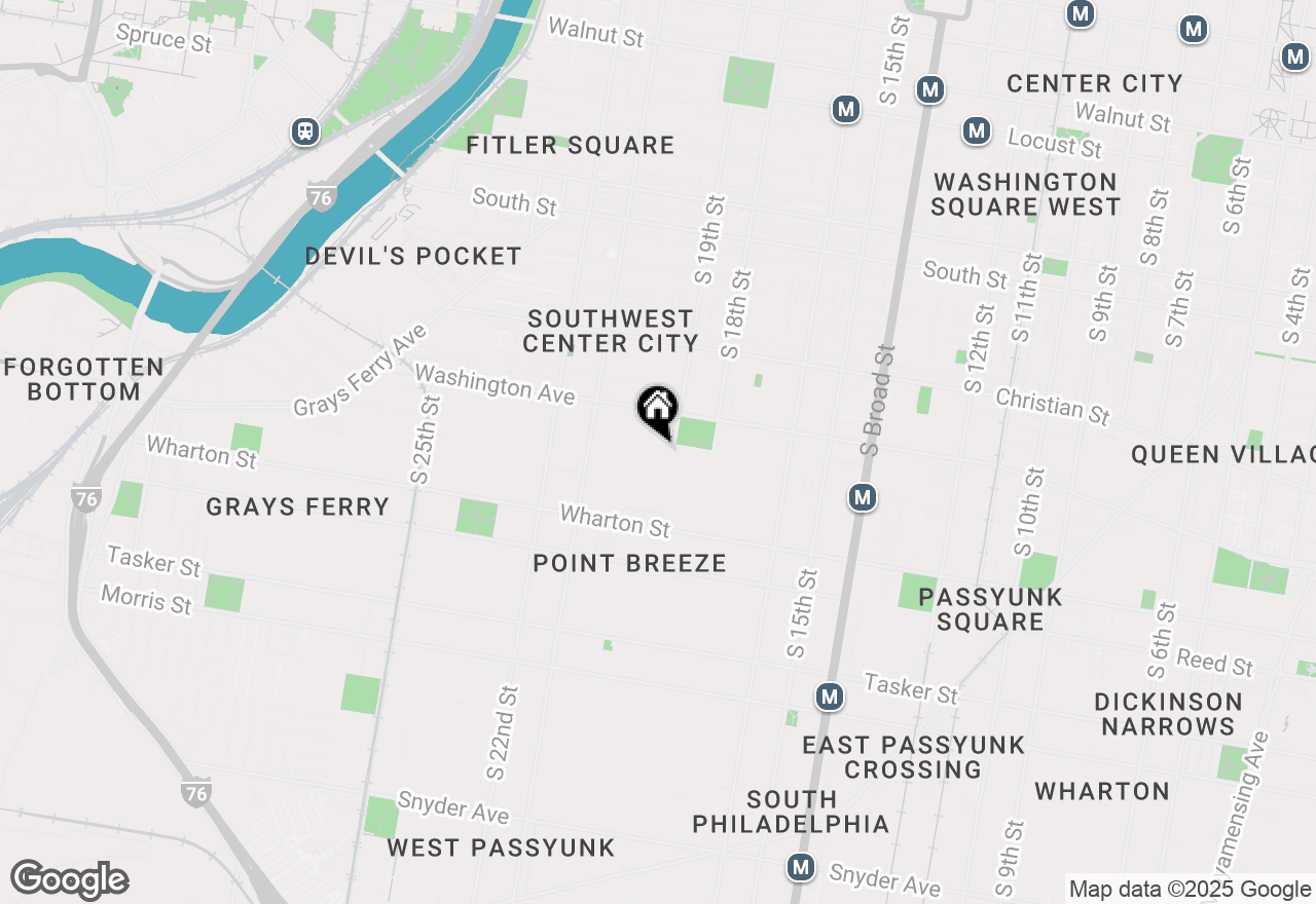 Map of 1913 Annin Street, Philadelphia, PA 19146